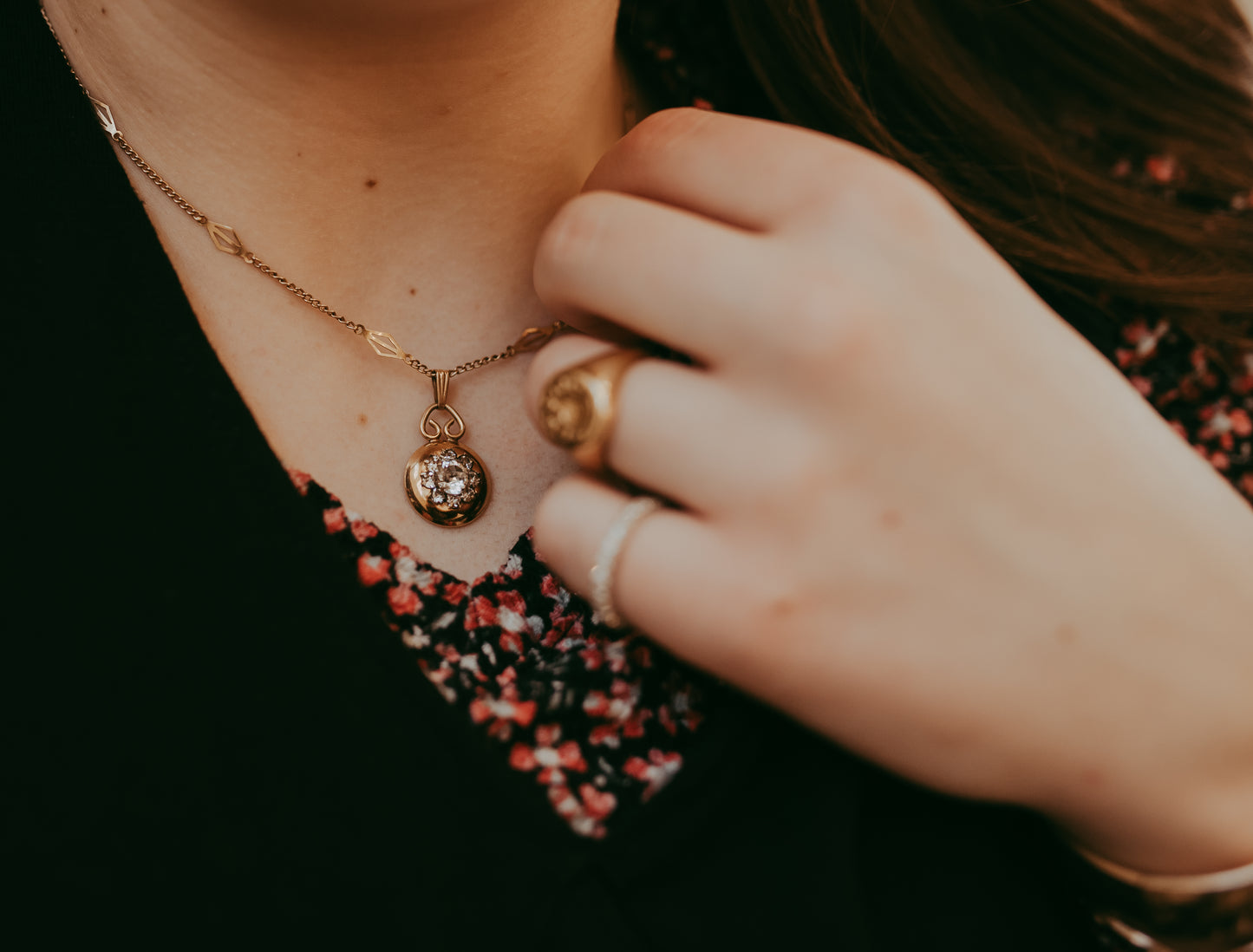 My Darling Juliet | Gold Filled Victorian Chain Necklace