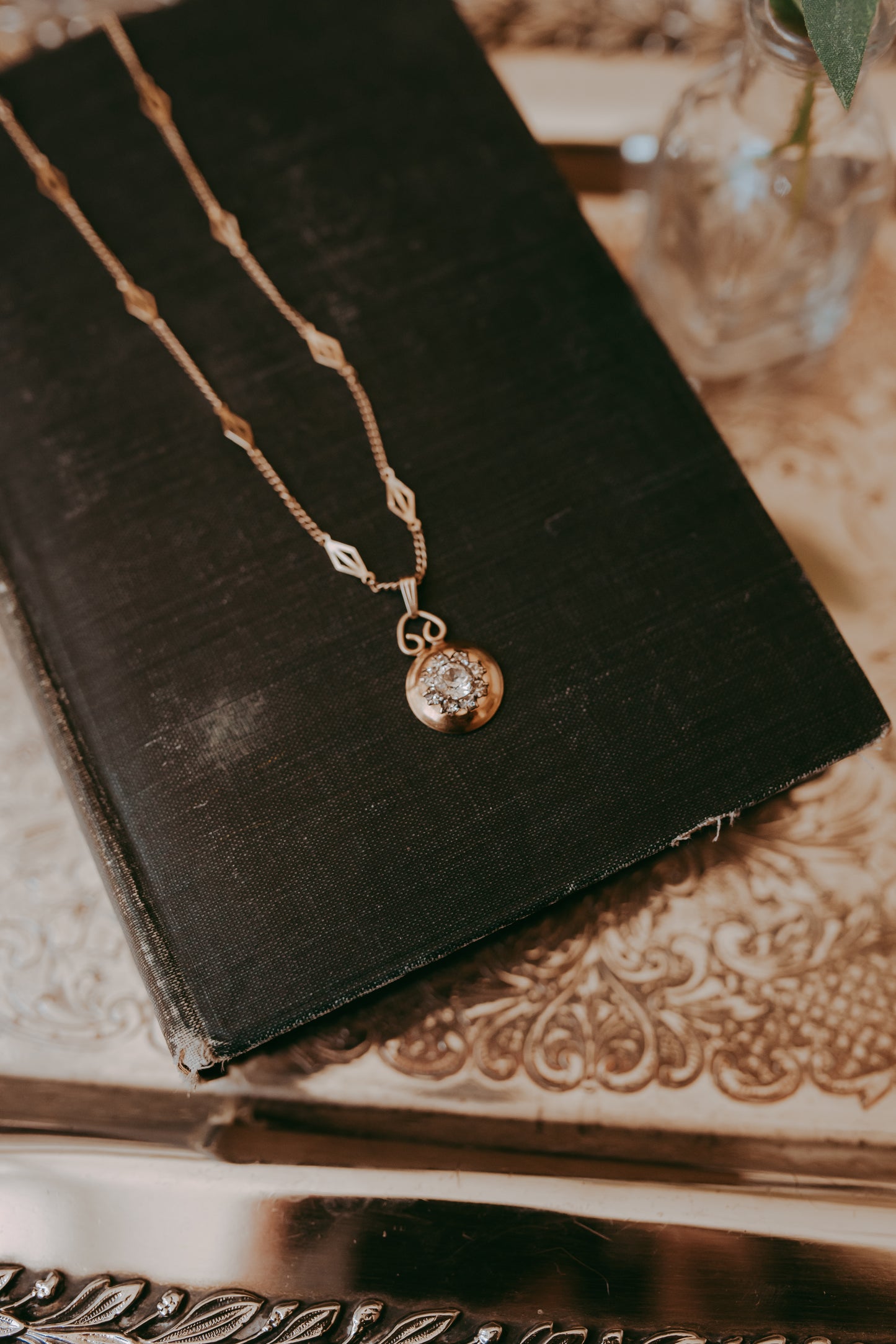 My Darling Juliet | Victorian Rhinestone Pendant