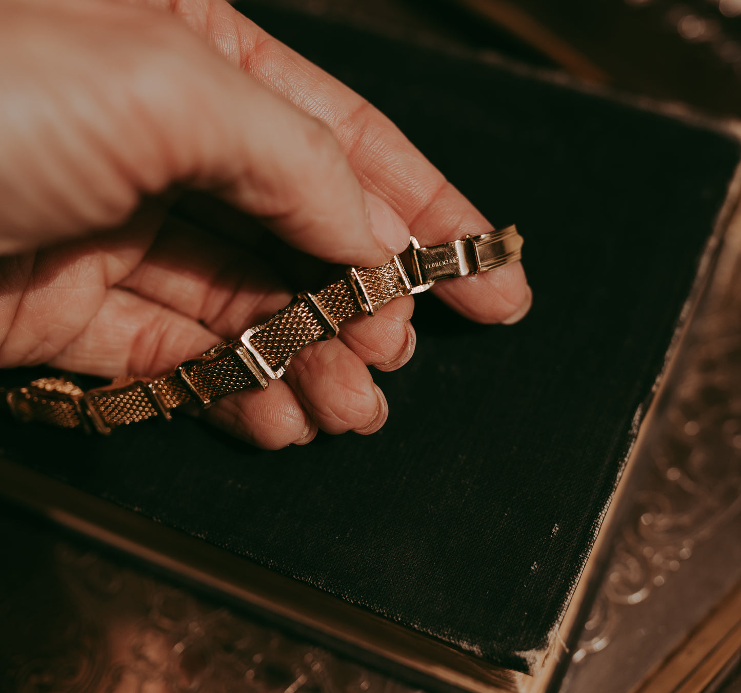 My Darling Juliet | Vintage Florenza Gold Bracelet