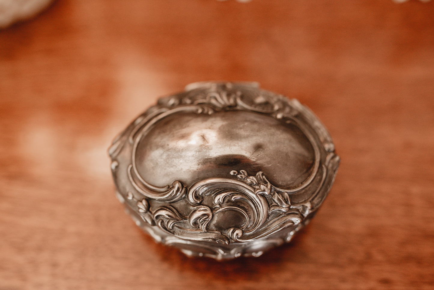 My Darling Juliet | Antique Jennings Brothers Art Nouveau Silver Jewelry Casket
