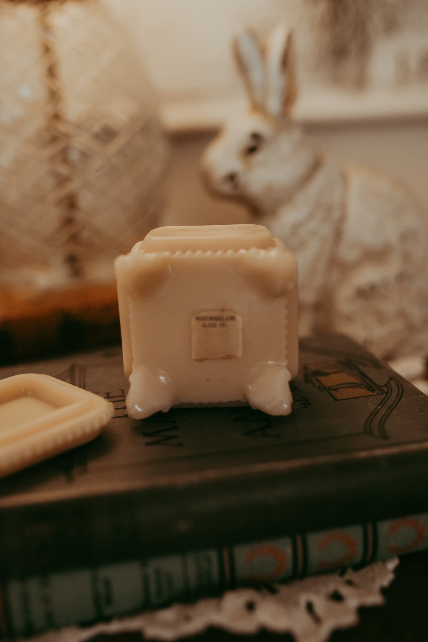 My Darling Juliet | Vintage Westmoreland Glass Jewelry Box