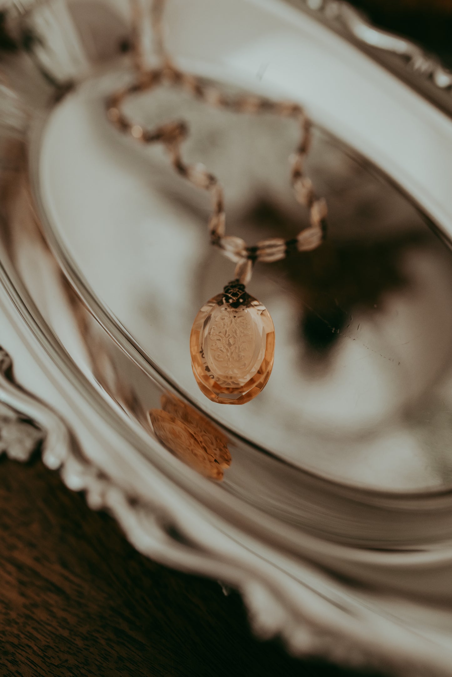 My Darling Juliet | Antique Czech Glass Necklace