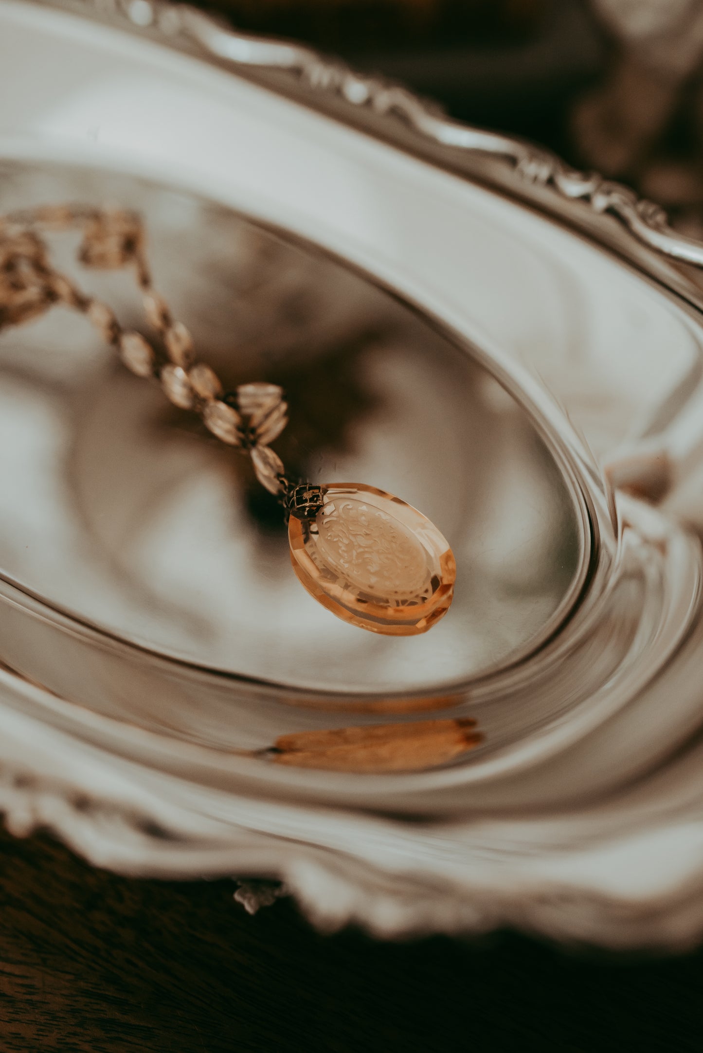 My Darling Juliet | Antique Czech Glass Necklace