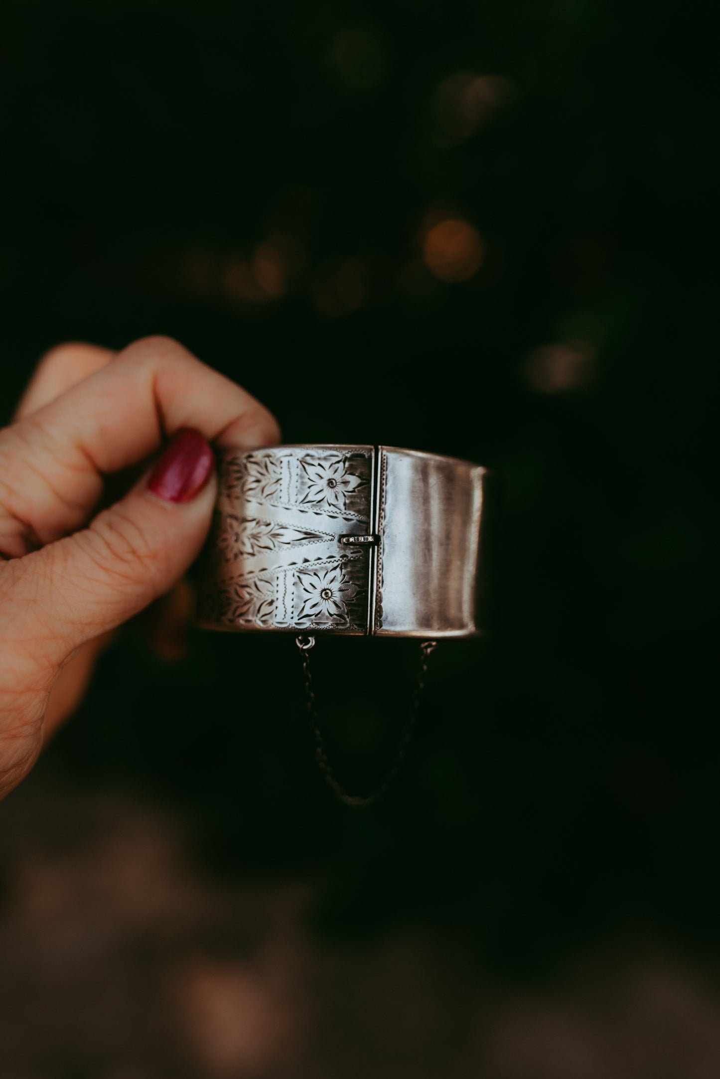 My Darling Juliet | Victorian Sterling Silver American Aesthetic Movement Bracelet