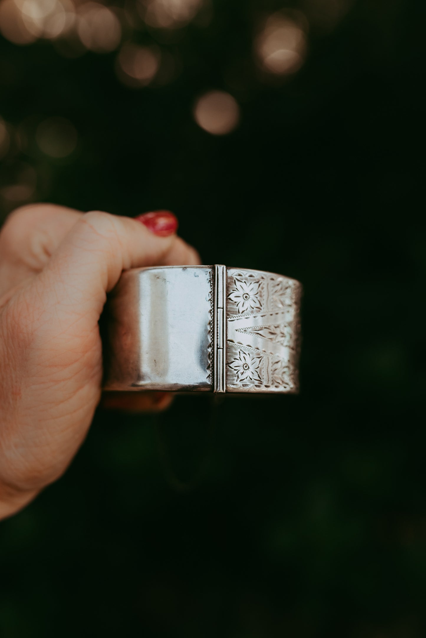 My Darling Juliet | Victorian Sterling Silver American Aesthetic Movement Bracelet