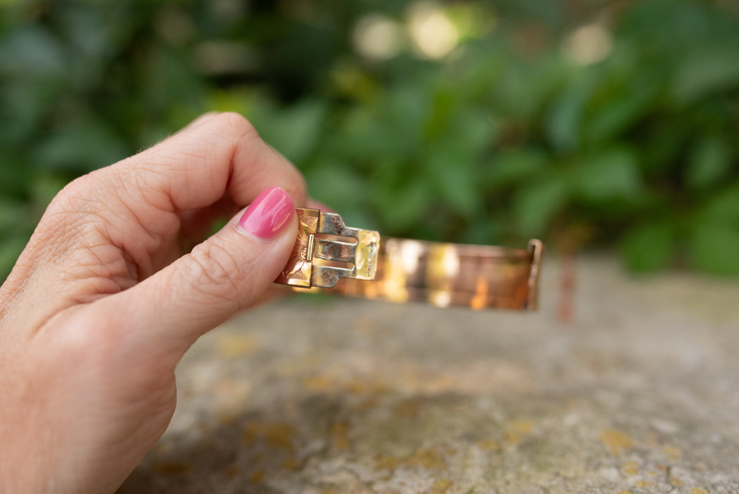 My Darling Juliet | French Victorian Rosy Gold-Filled Bracelet
