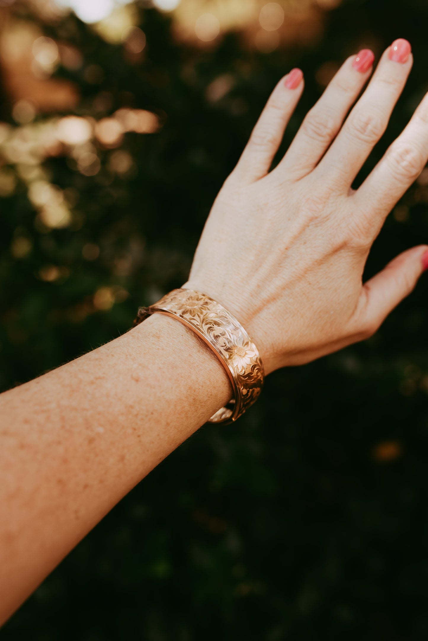 My Darling Juliet | French Victorian Rosy Gold-Filled Bracelet