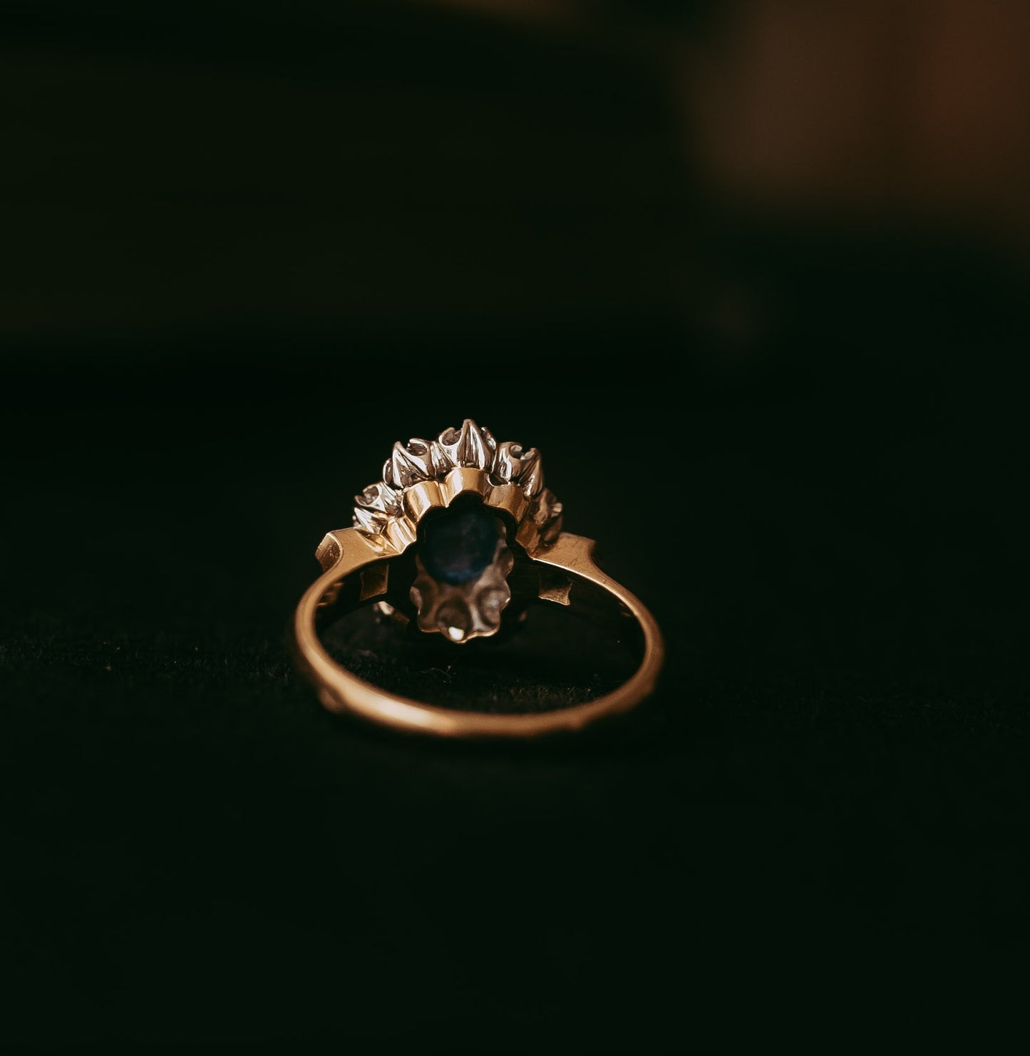 My Darling Juliet | Vintage French Sapphire & Diamond Ring