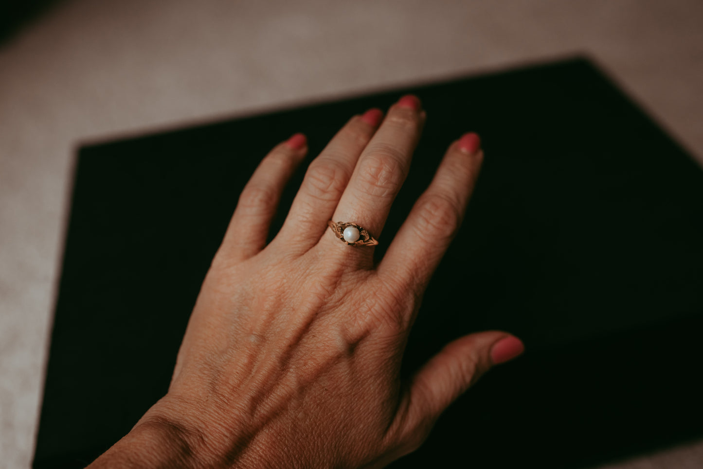 My Darling Juliet | Vintage 10K Gold Midsummer Pearl Ring