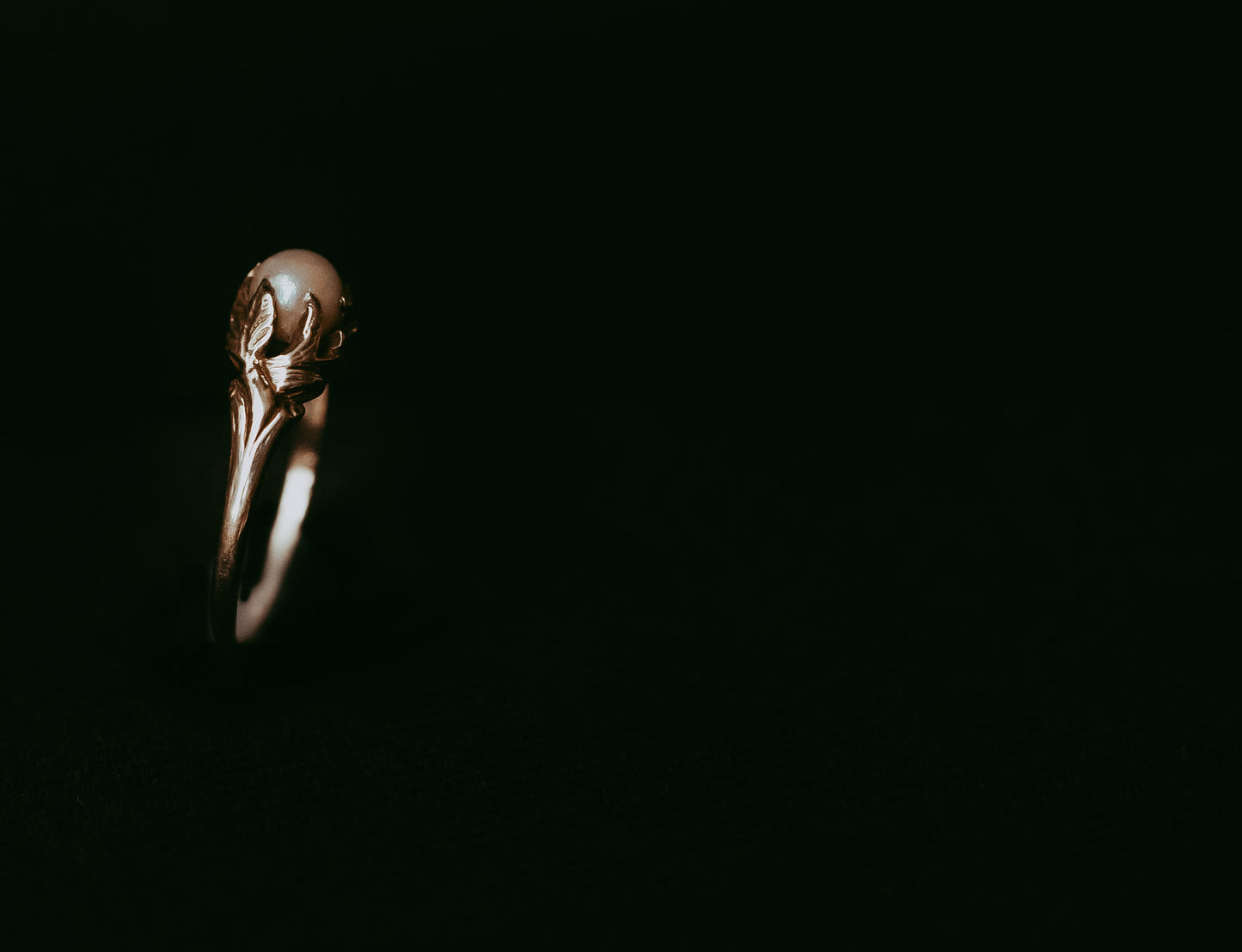 My Darling Juliet | Vintage 10K Gold Midsummer Pearl Ring