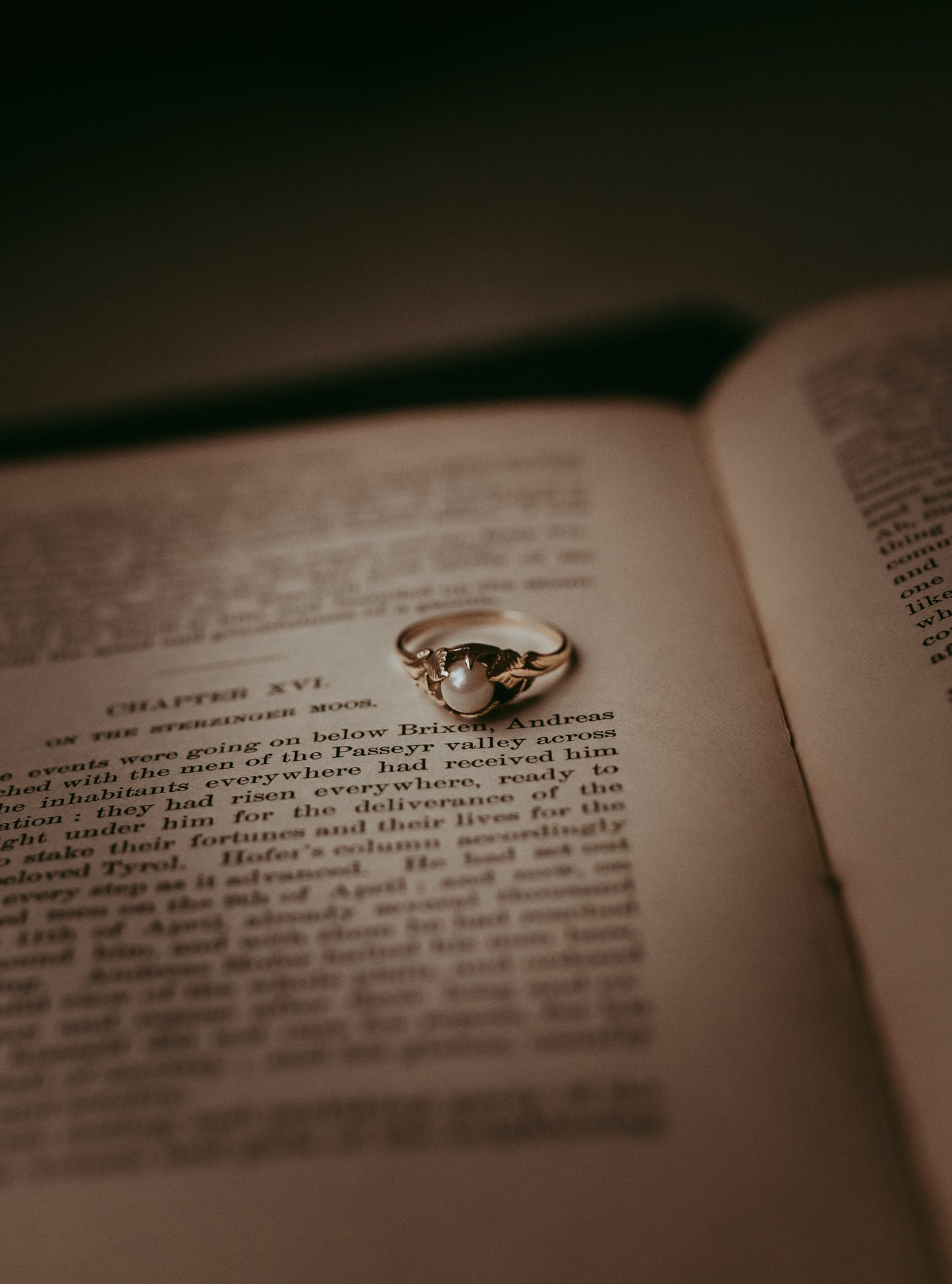 My Darling Juliet | Vintage 10K Gold Midsummer Pearl Ring