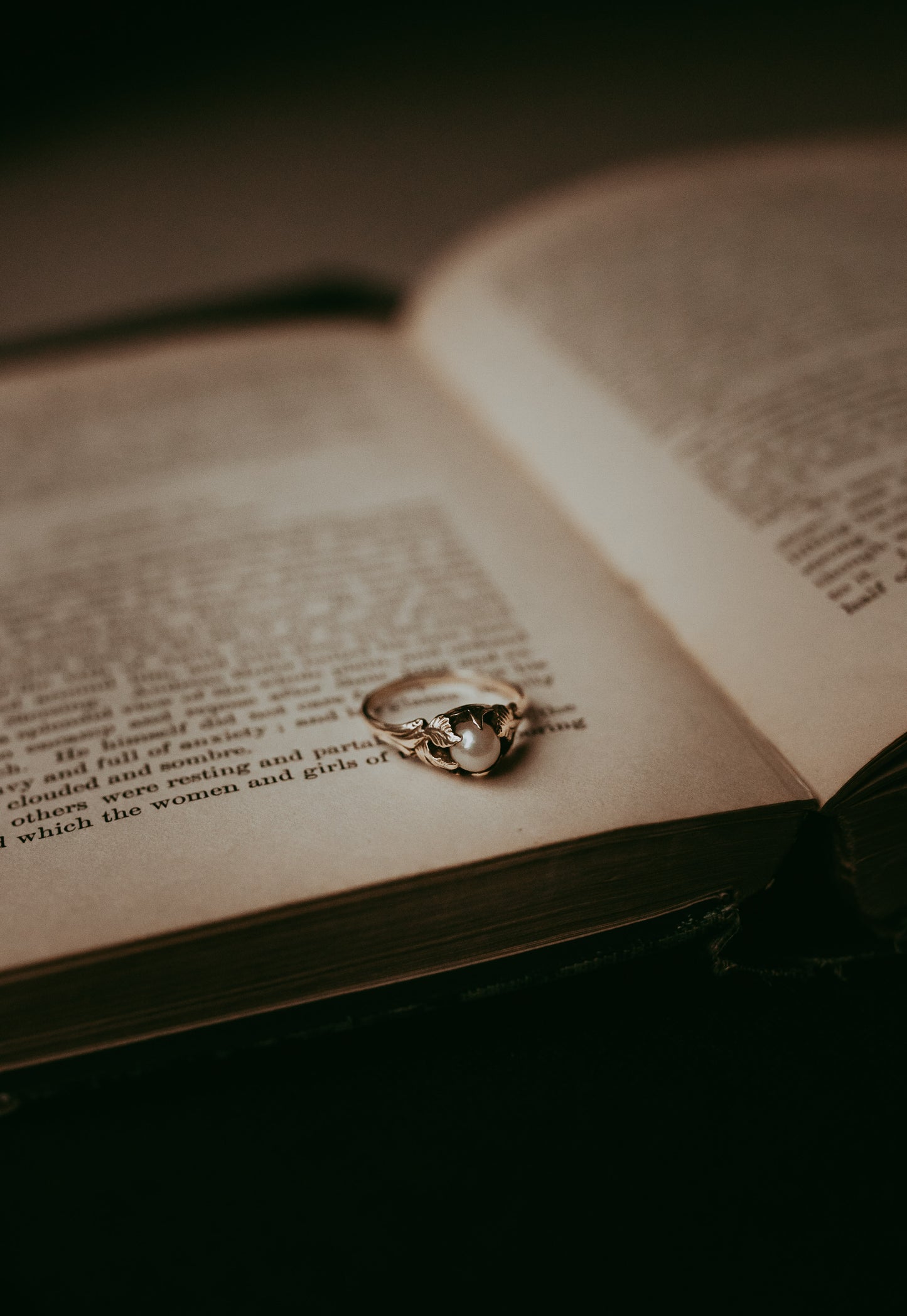 My Darling Juliet | Vintage 10K Gold Midsummer Pearl Ring