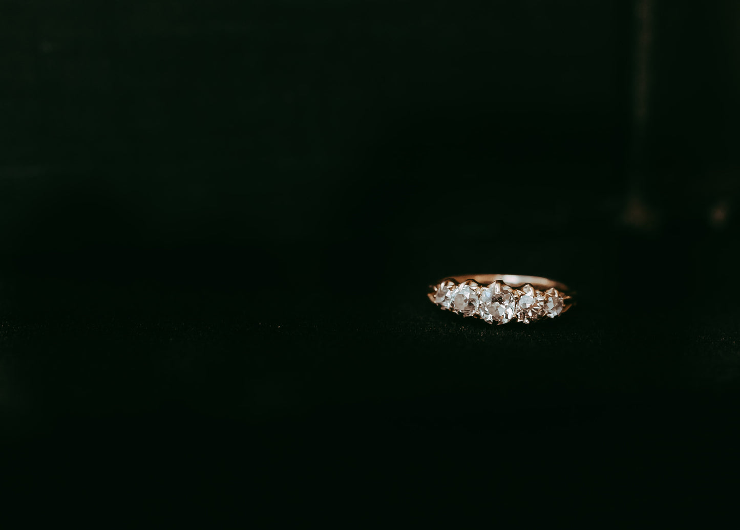 My Darling Juliet | Victorian 5-Stone Diamond Ring, circa 1868