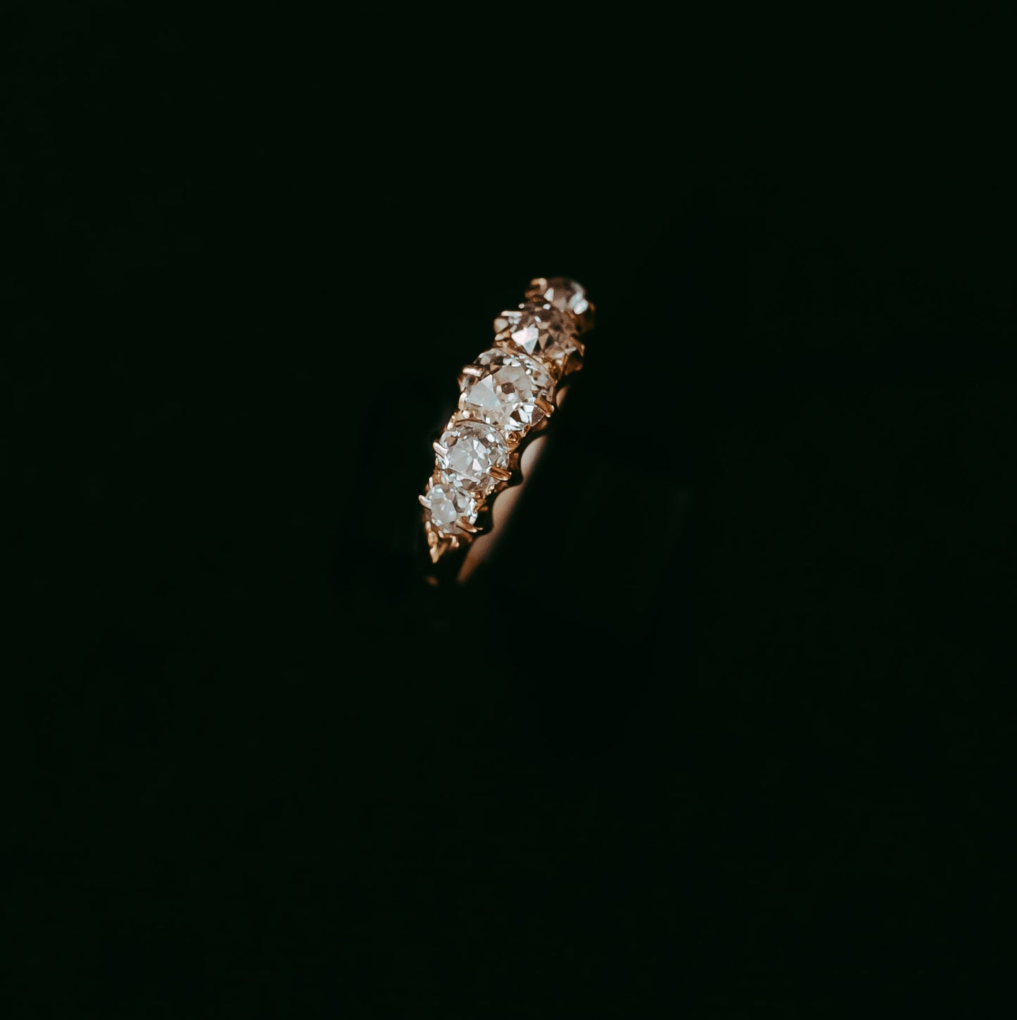 My Darling Juliet | Victorian 5-Stone Diamond Ring, circa 1868