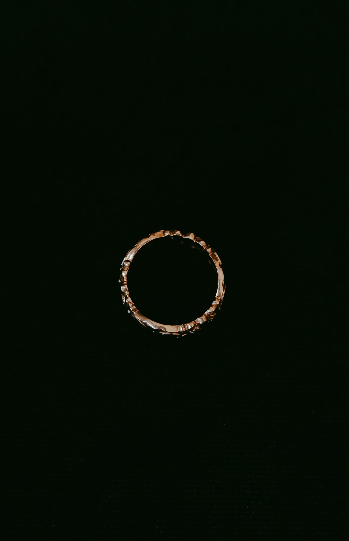 My Darling Juliet | Vintage 14K Two Tone Gold Floral & Scroll Band