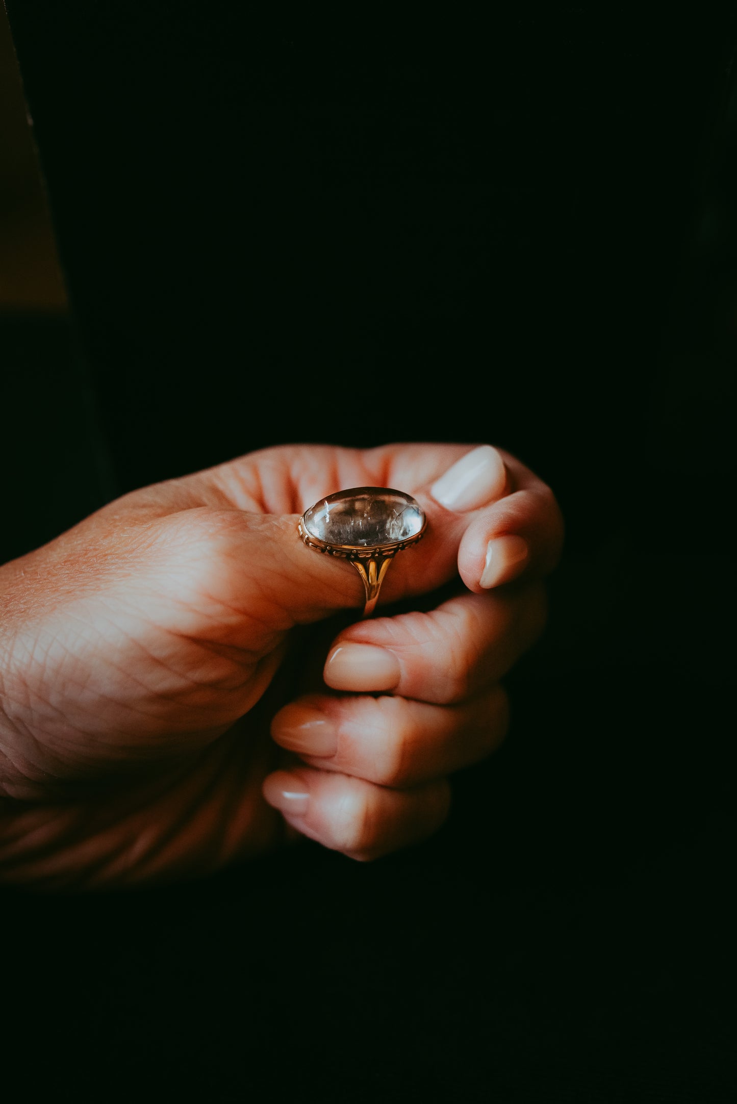 My Darling Juliet | Antique Rutilated Quartz Ring