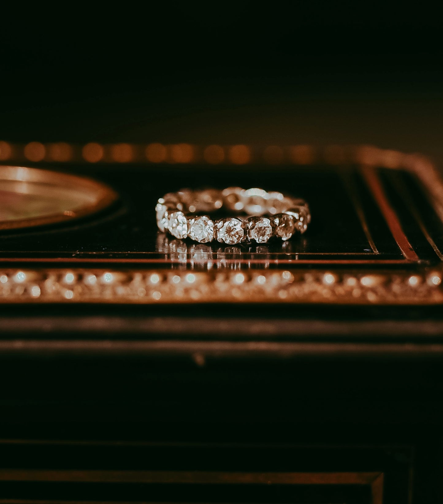 My Darling Juliet | 1980s Diamond Eternity Band in 18K White Gold