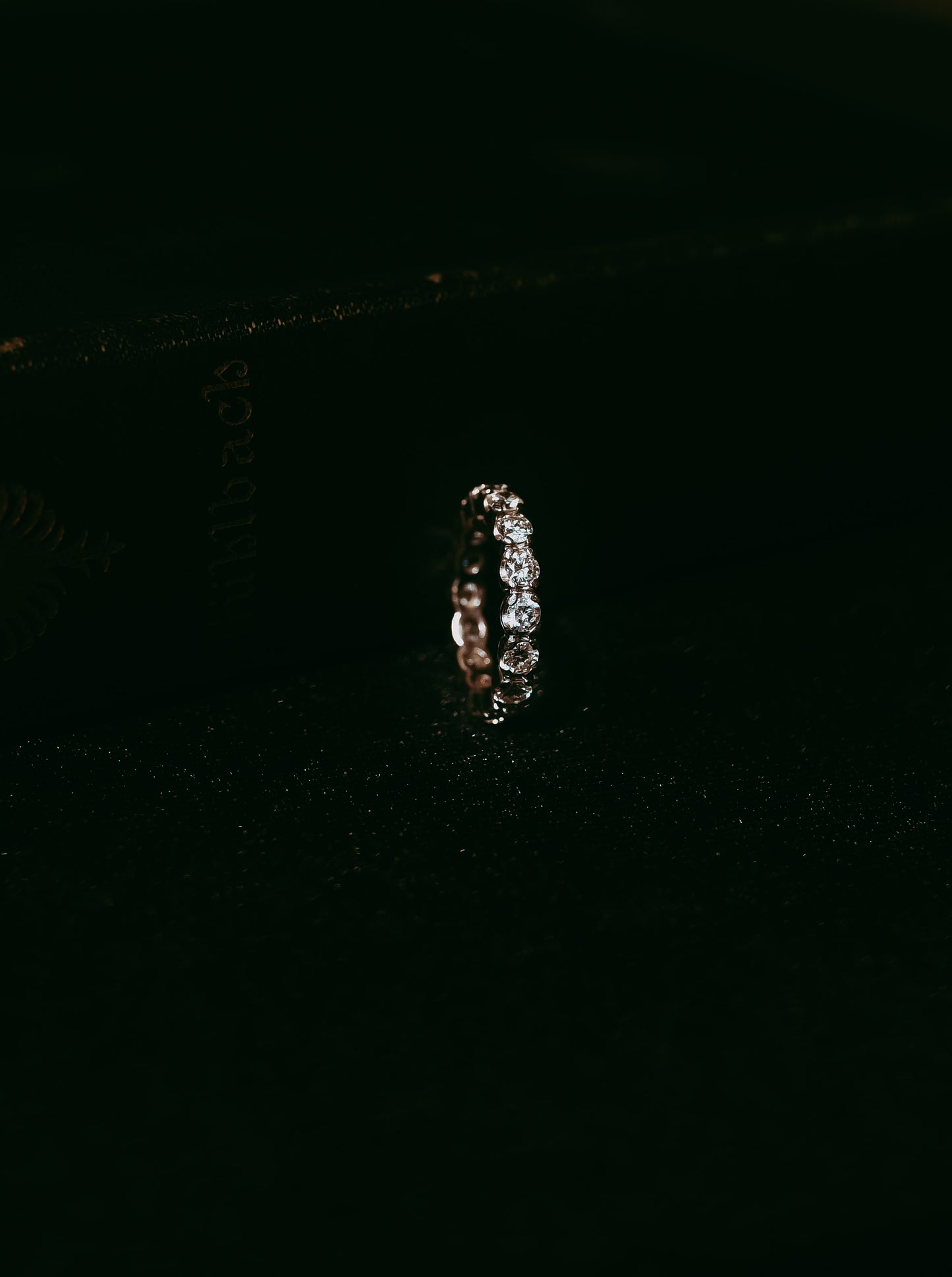 My Darling Juliet | 1980s Diamond Eternity Band in 18K White Gold