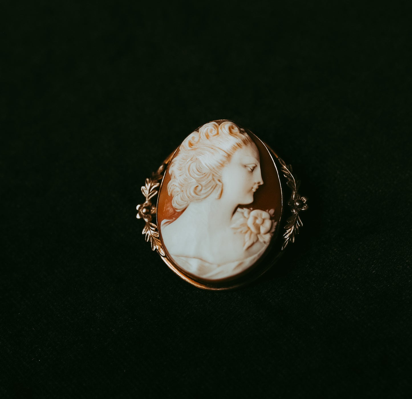 My Darling Juliet | Vintage Van Dell Cameo Brooch / Pendant