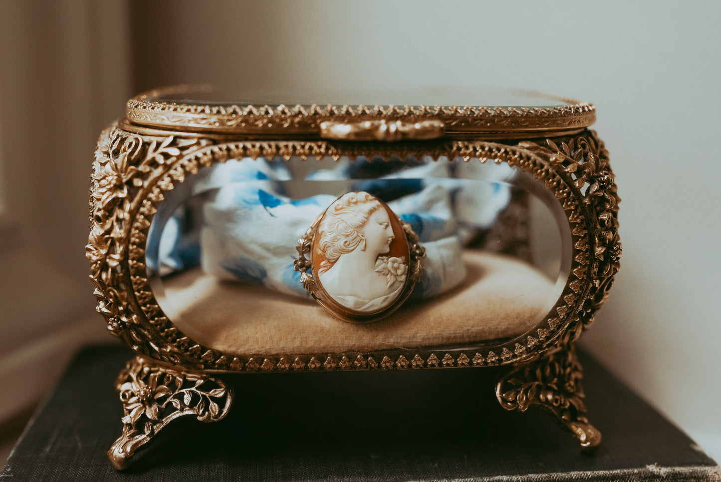 My Darling Juliet | Vintage Van Dell Cameo Brooch / Pendant