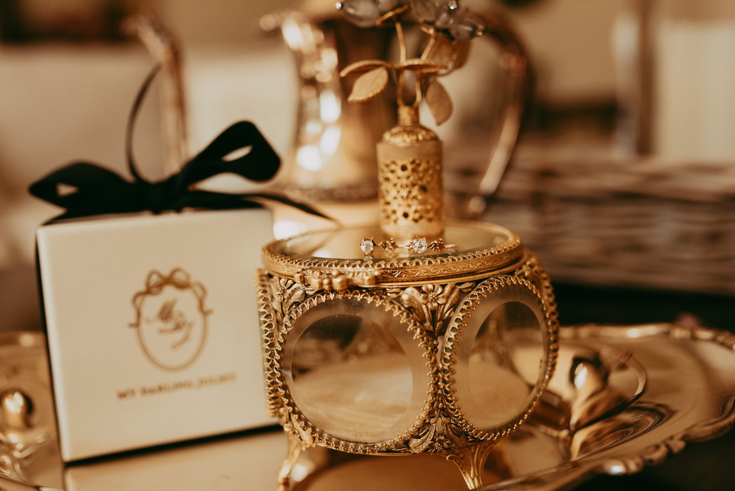 My Darling Juliet | 1930s Diamond Earrings with Edwardian Style Influence