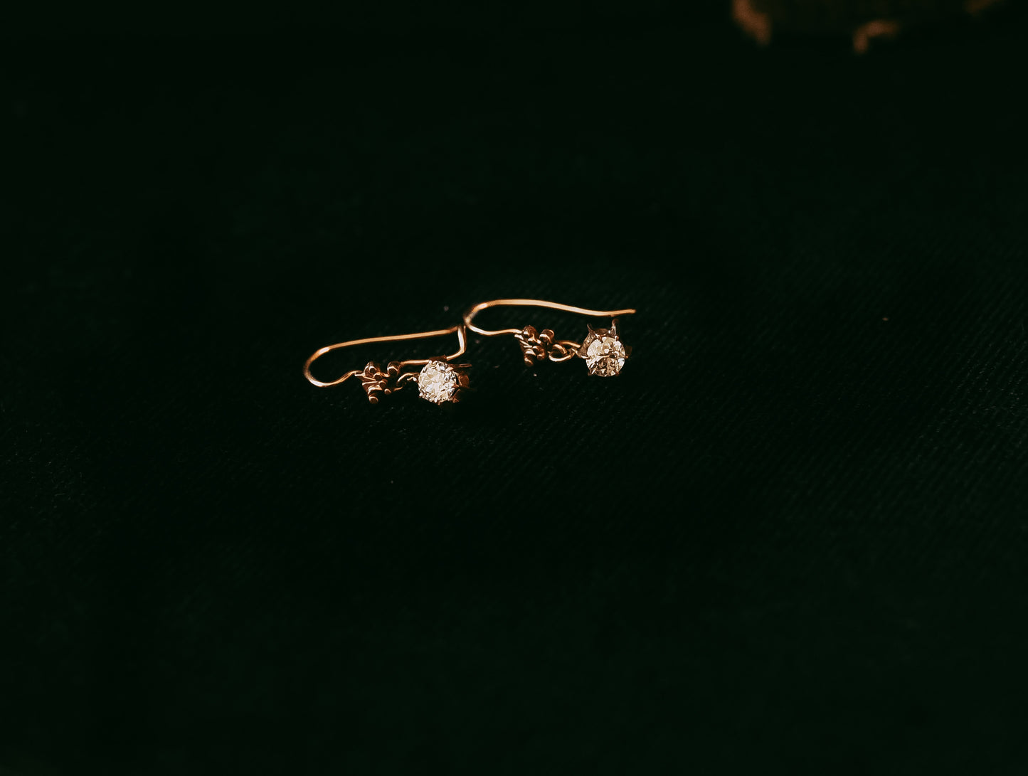 My Darling Juliet | 1930s Diamond Earrings with Edwardian Style Influence