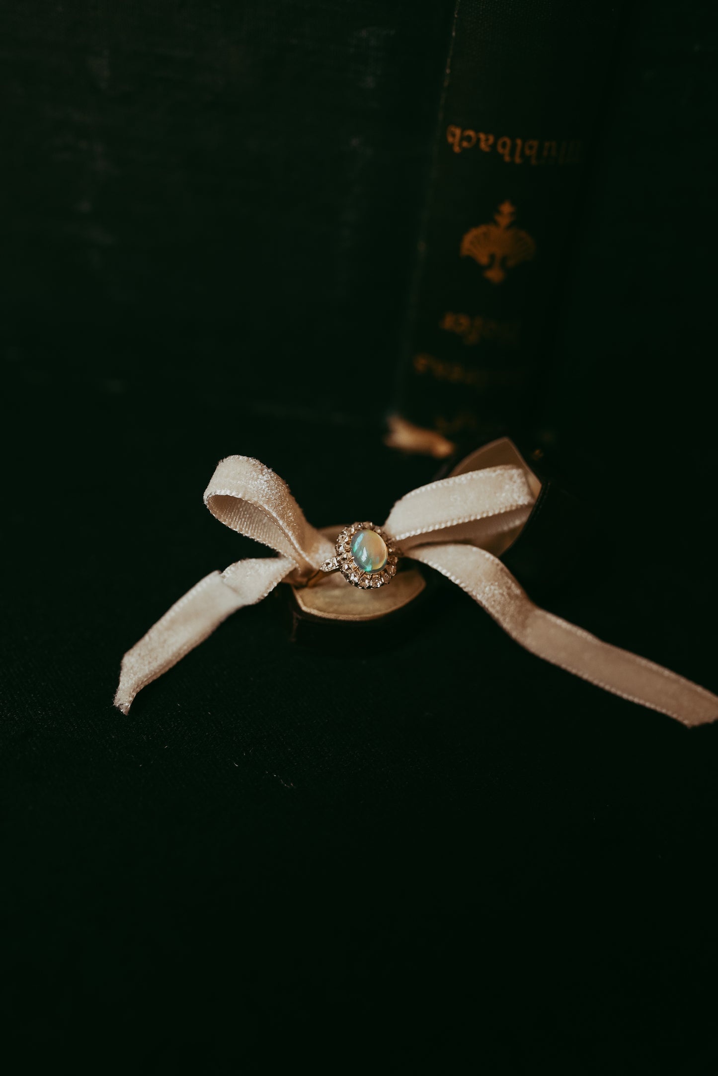 My Darling Juliet | Antique French Belle Époque Opal & Diamond Daisy Ring