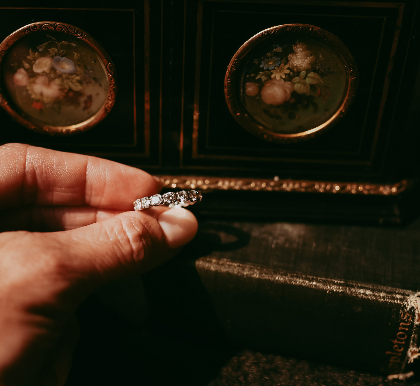 My Darling Juliet | 1980s Diamond Eternity Band in 18K White Gold