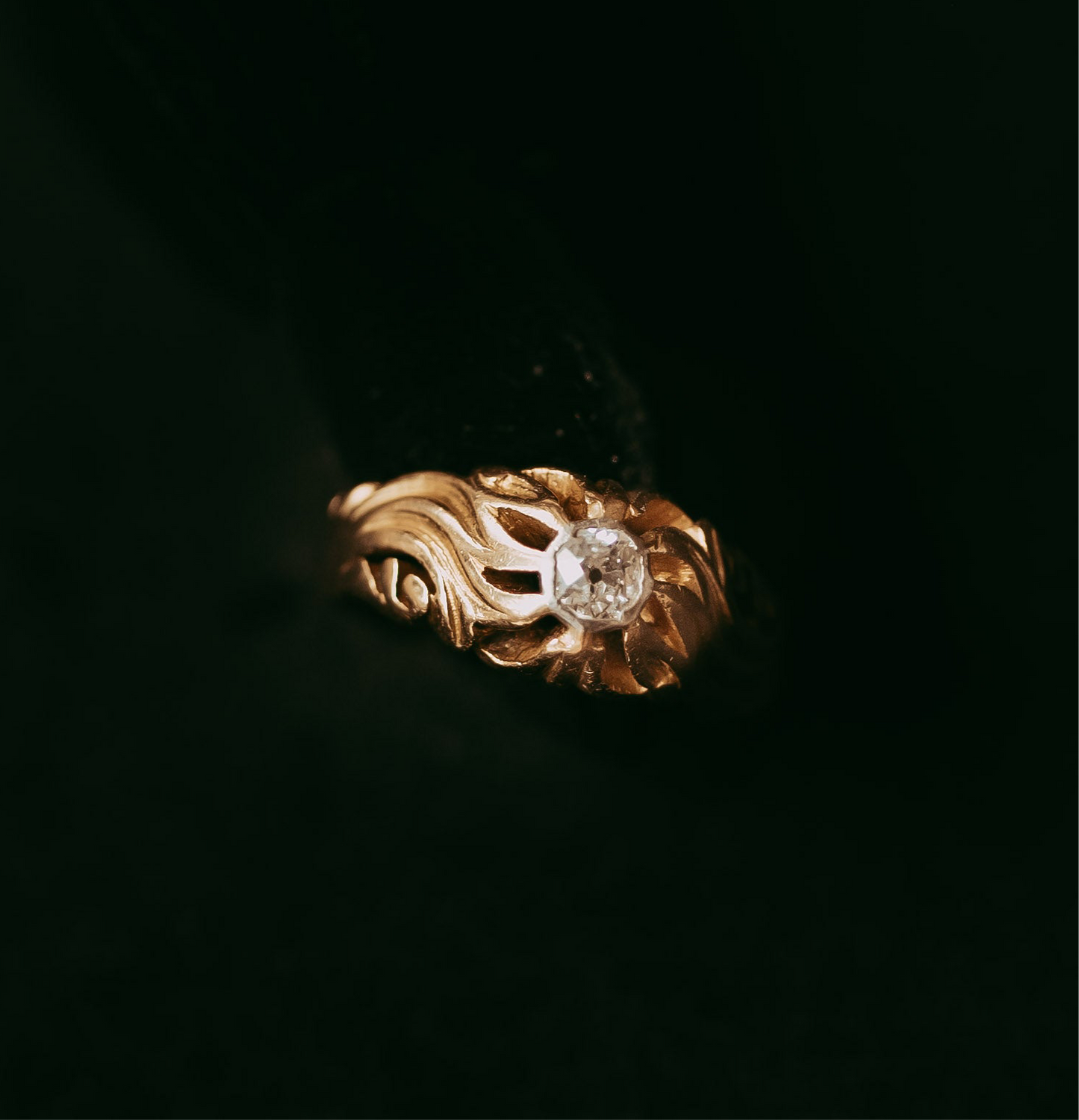 My Darling Juliet | Antique Art Nouveau Diamond Ring, Circa 1900