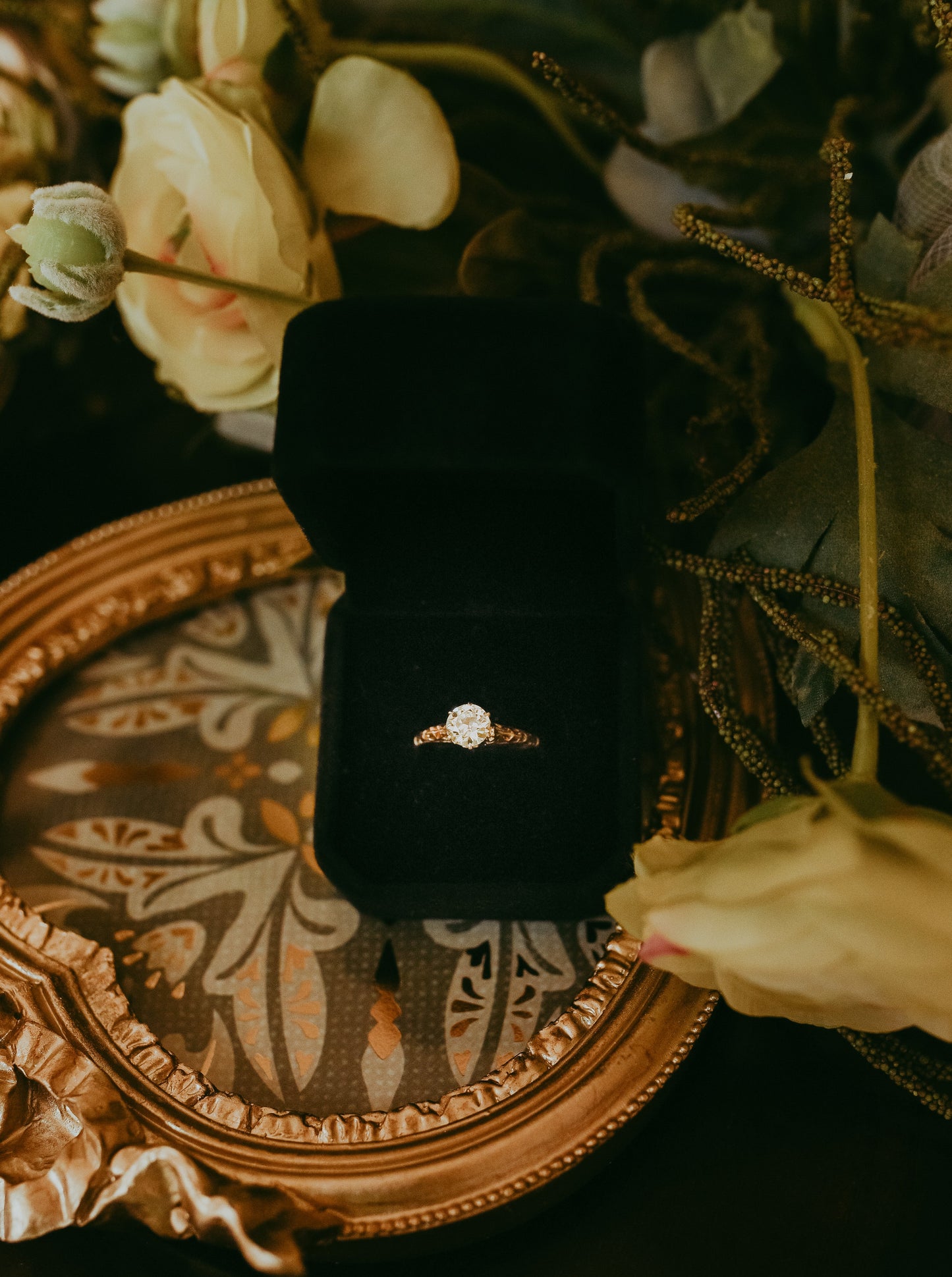 Victorian Old European Cut Diamond Solitaire Ring  GIA Certified | Circa 1898 | 1.02 Carat