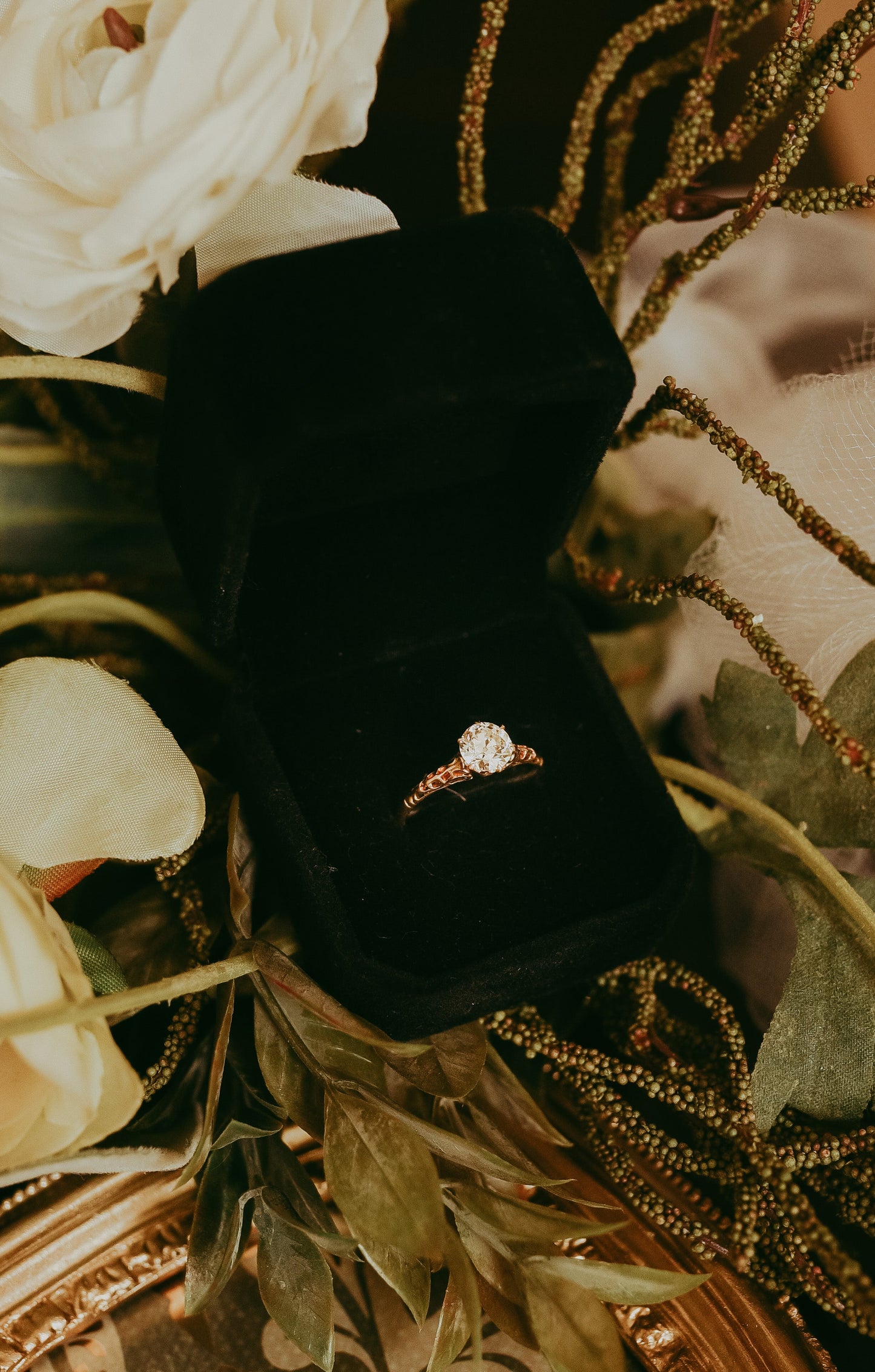 Victorian Old European Cut Diamond Solitaire Ring  GIA Certified | Circa 1898 | 1.02 Carat