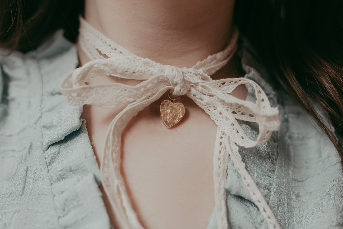 My Darling Juliet | 9K Gold Padlock Heart Pendant