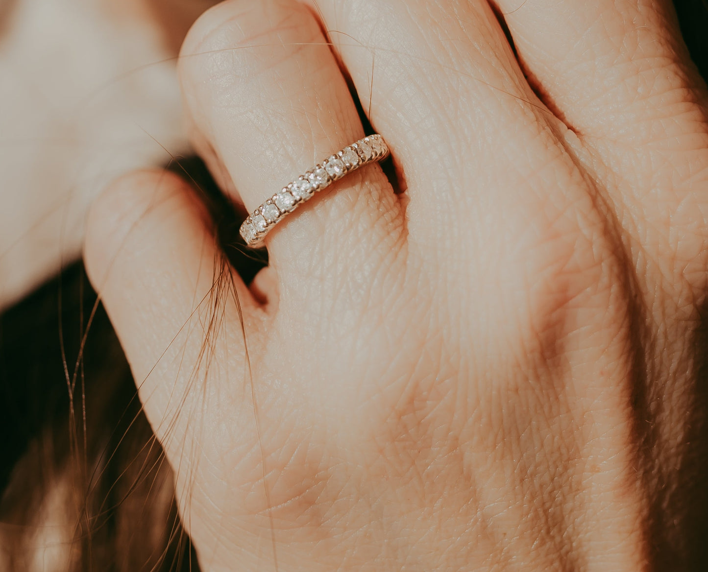 My Darling Juliet | Vintage Diamond Eternity Ring