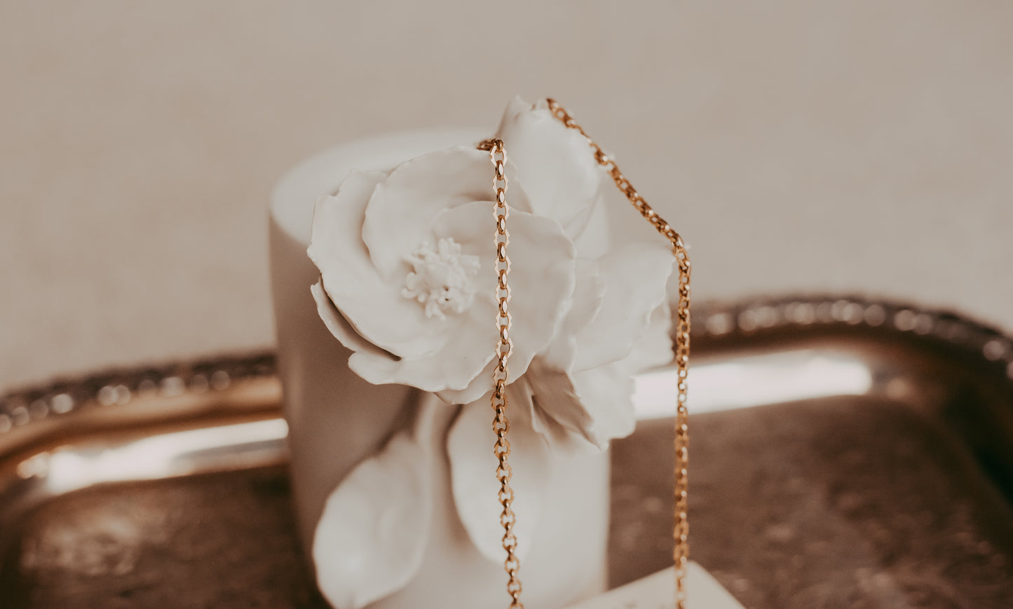 My Darling Juliet | Victorian 18K Hollow Gold Chain