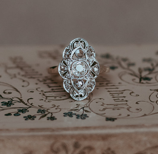 My Darling Juliet | Antique Edwardian Diamond Ring