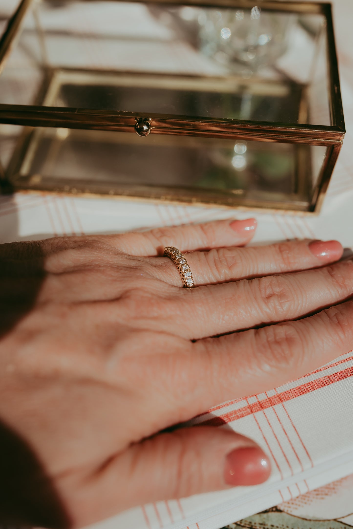 My Darling Juliet | Vintage Diamond Anniversary Band