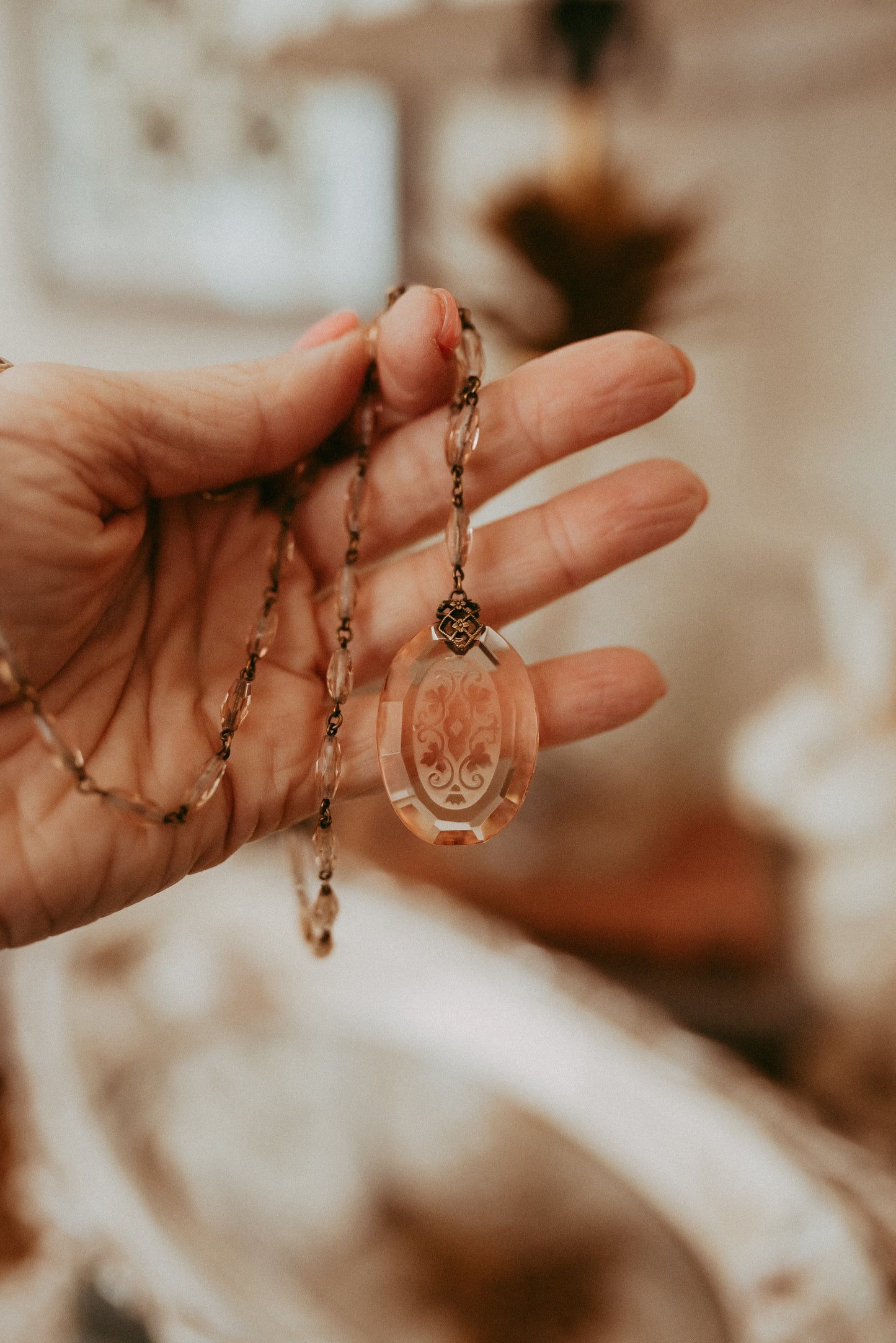 My Darling Juliet | Antique Czech Glass Necklace