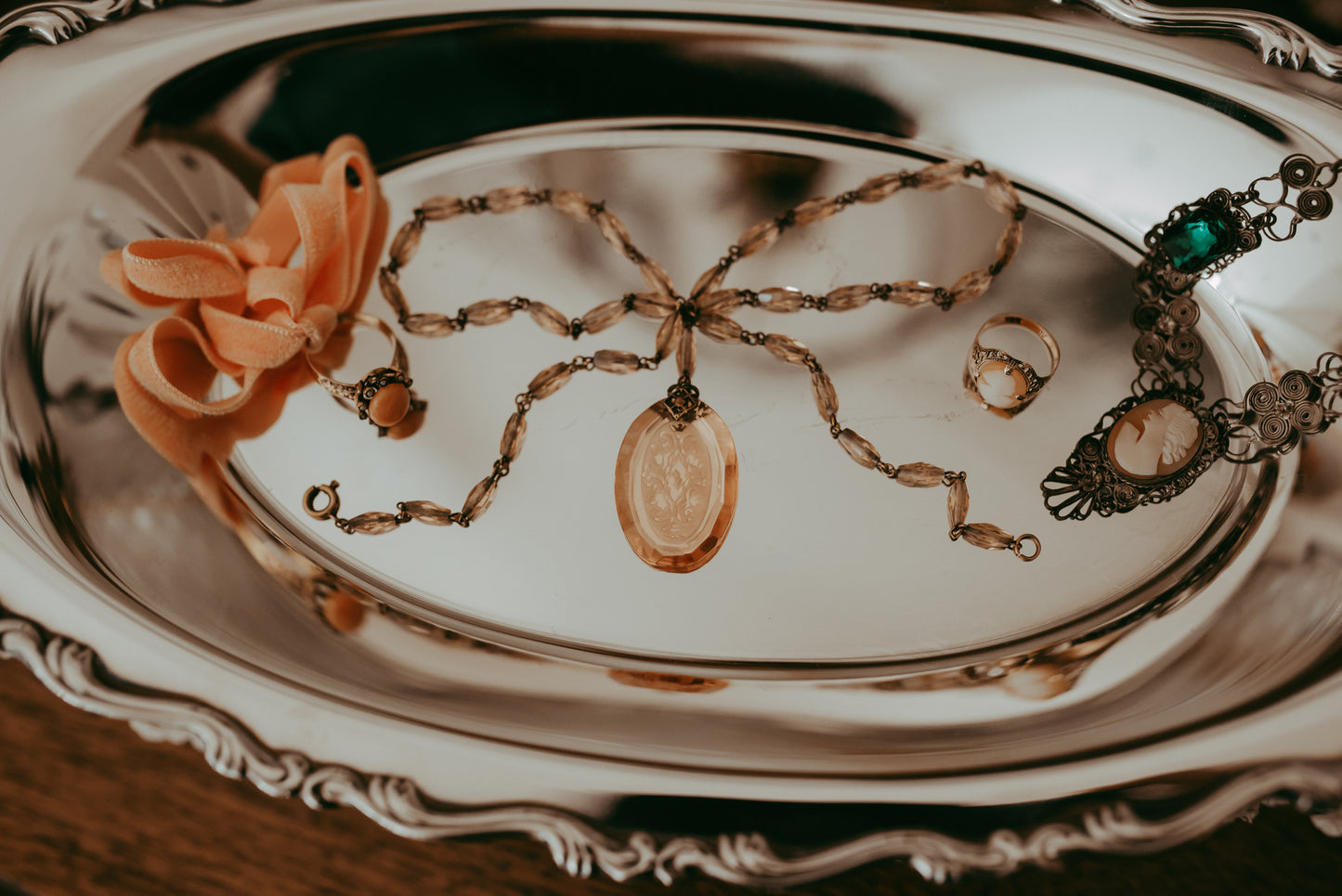My Darling Juliet | Antique Czech Glass Necklace