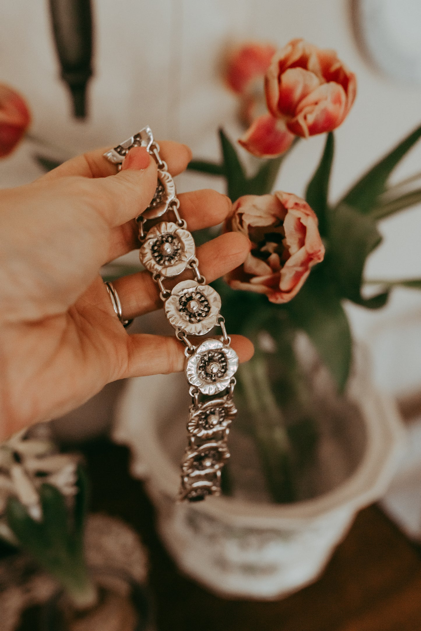 My Darling Juliet | Desert Blooms in Sterling Silver Bracelet