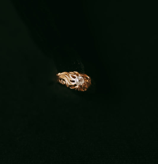 My Darling Juliet | Antique Art Nouveau Diamond Ring, Circa 1900