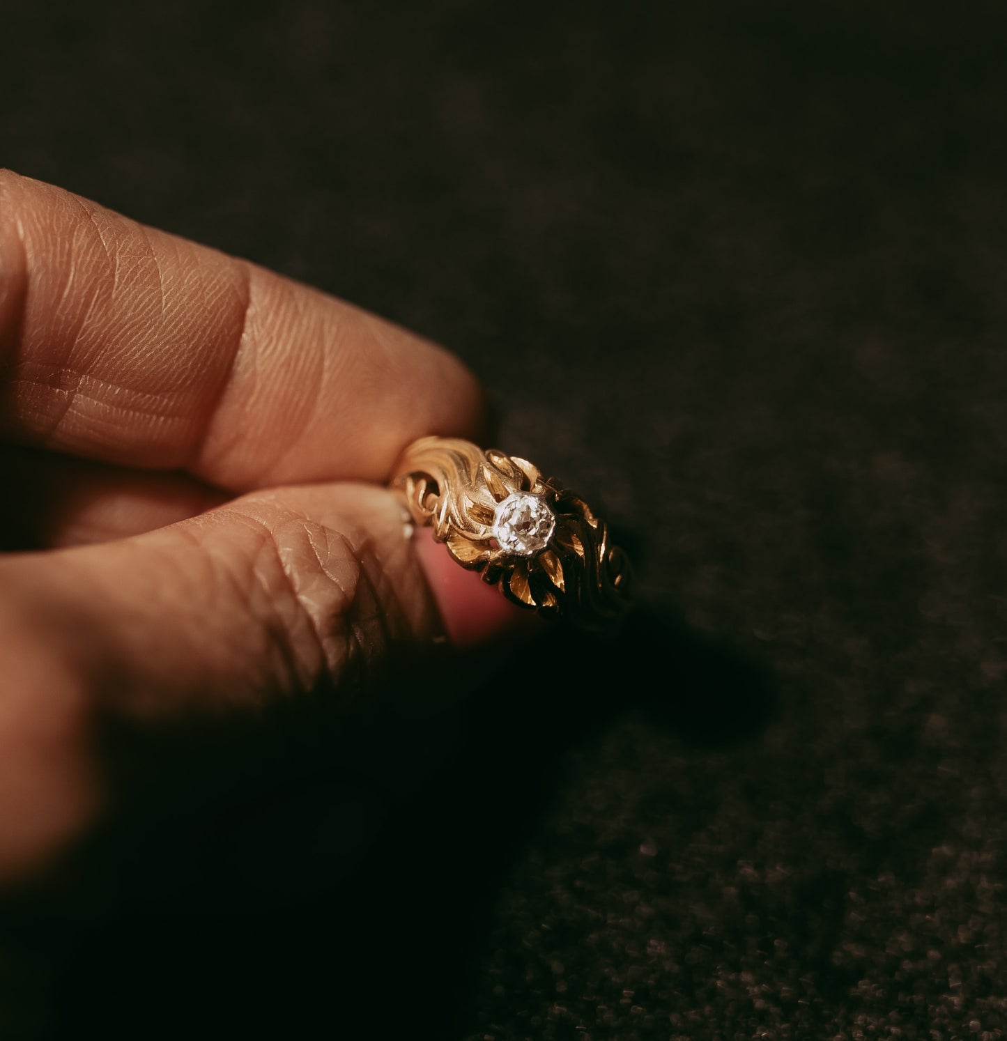 My Darling Juliet | Antique Art Nouveau Diamond Ring, Circa 1900
