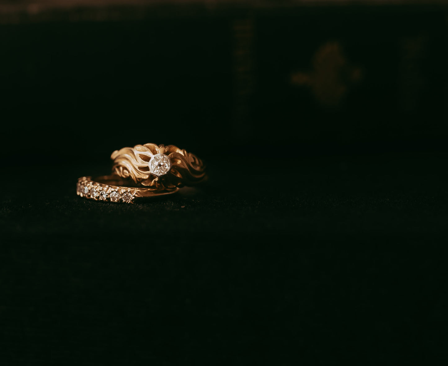 My Darling Juliet | Antique Art Nouveau Diamond Ring, Circa 1900