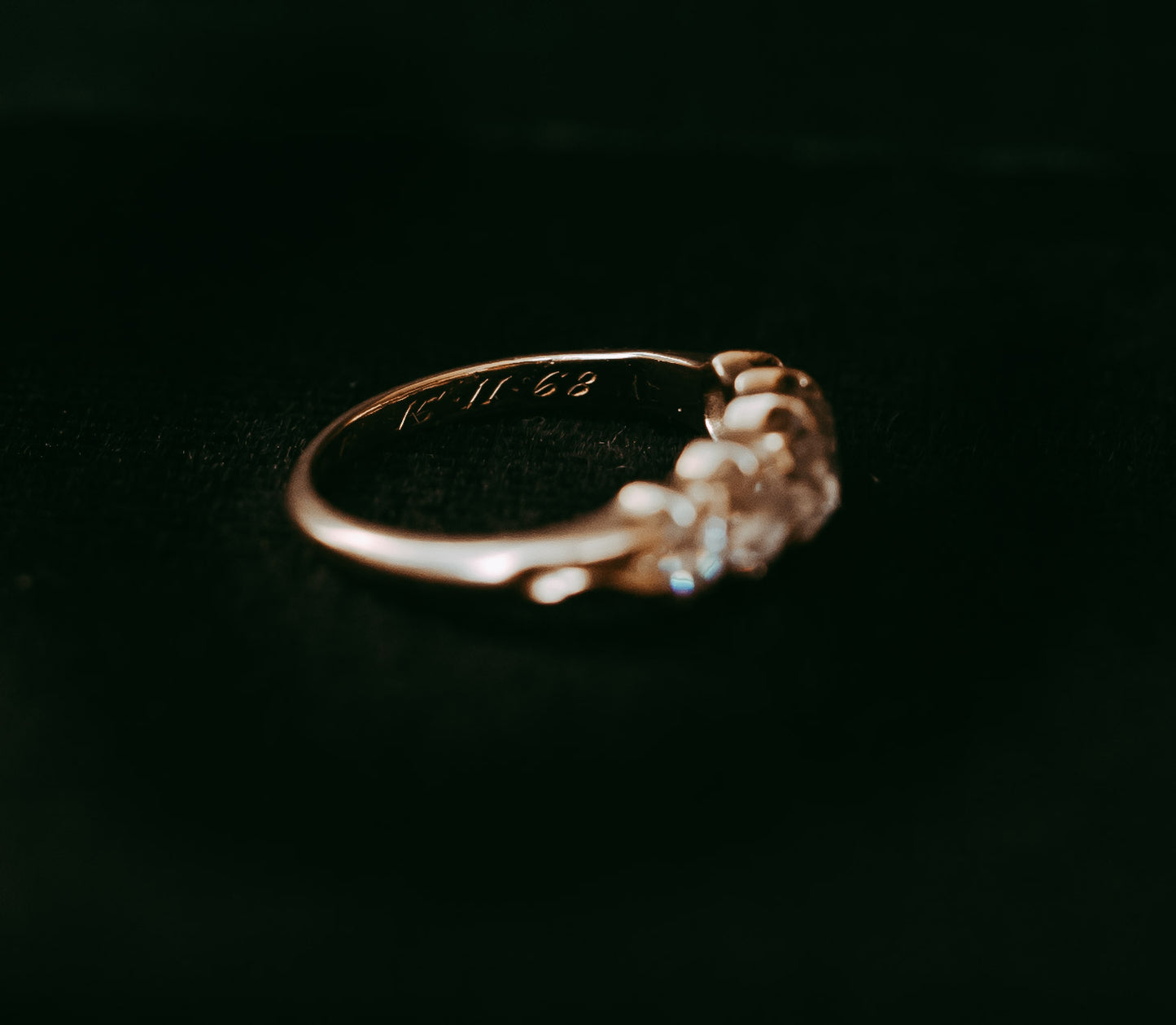 My Darling Juliet | Victorian 5-Stone Diamond Ring, circa 1868