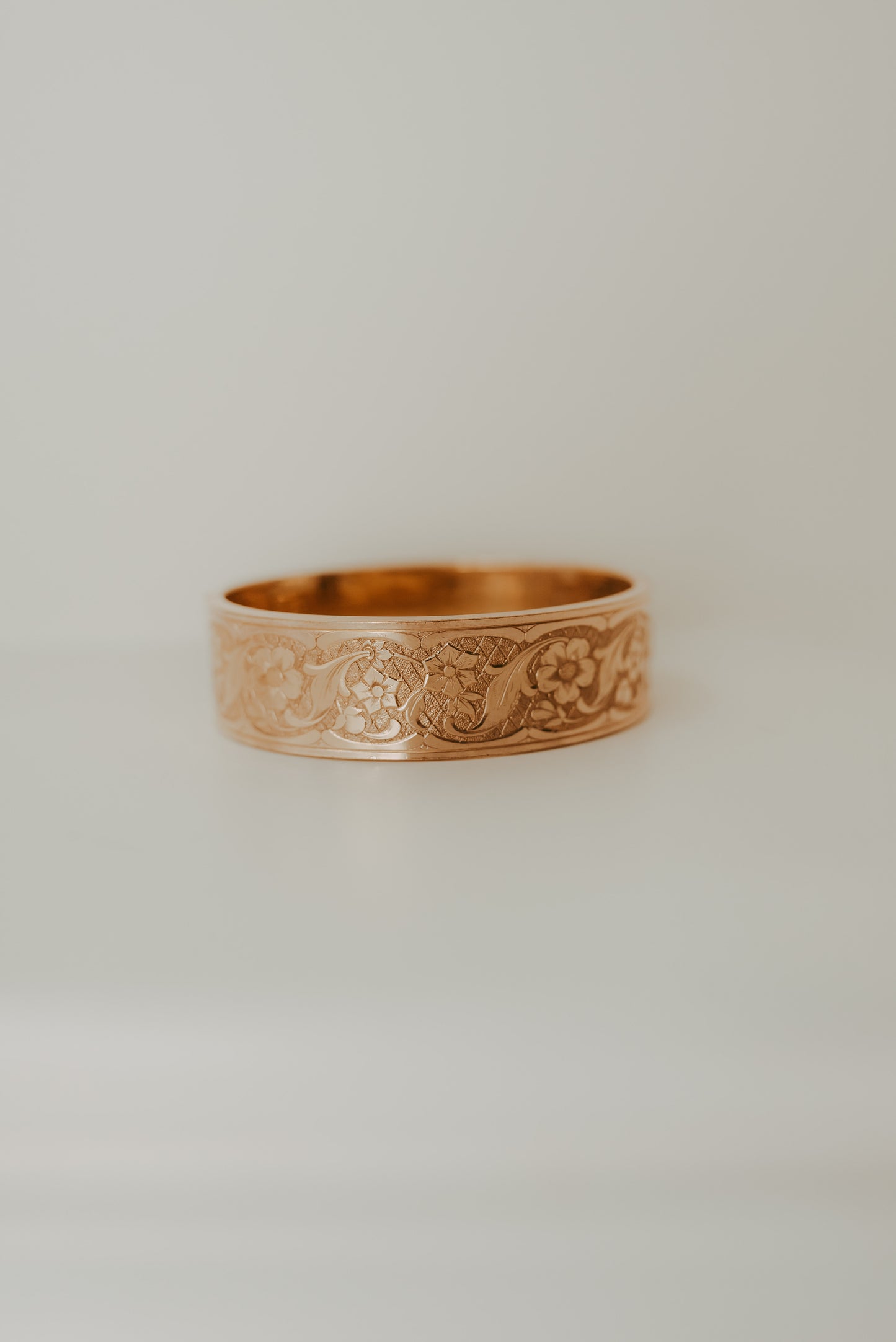 My Darling Juliet | French Victorian Rose-Gold Filled Floral Bracelet