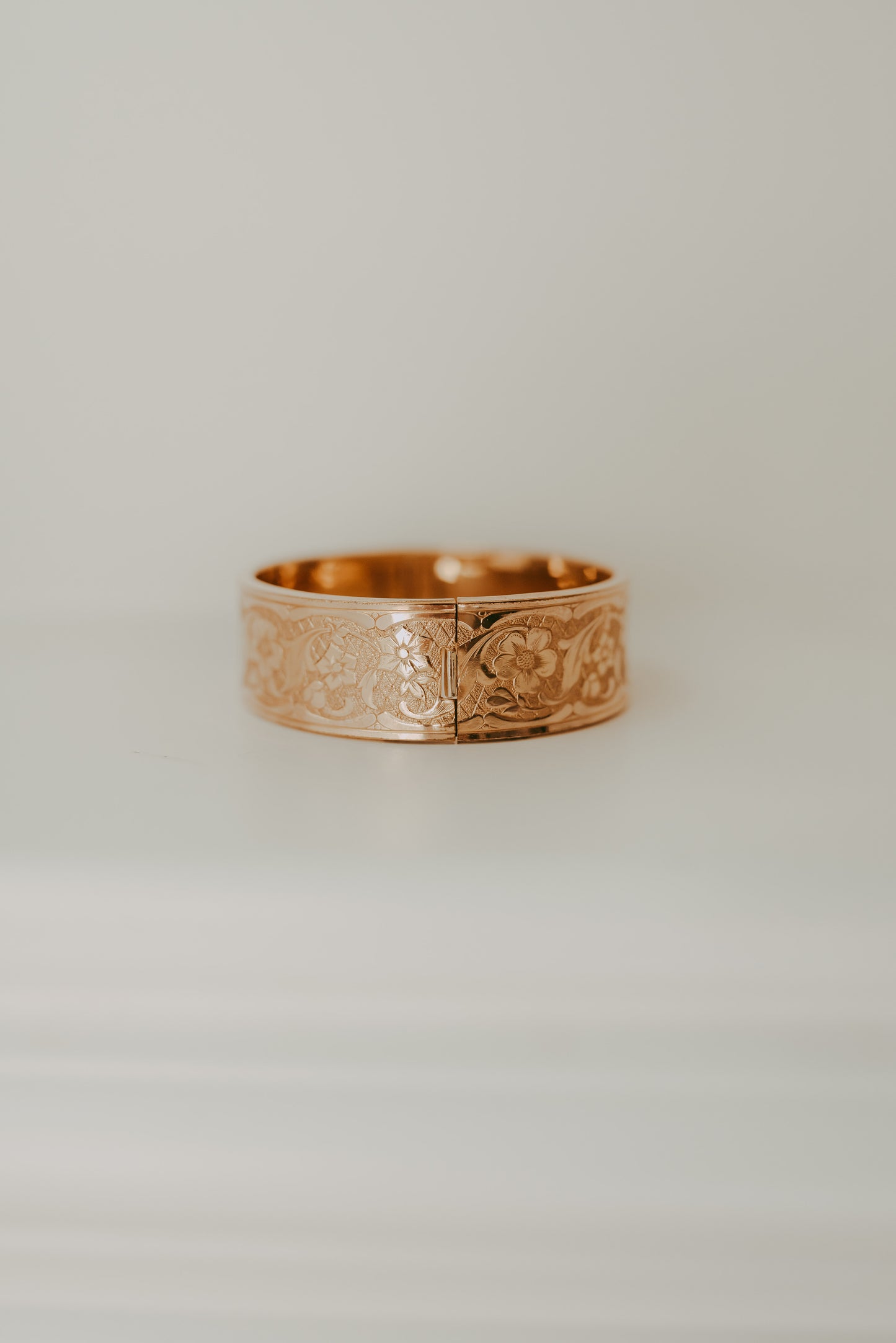 My Darling Juliet | French Victorian Rose-Gold Filled Floral Bracelet