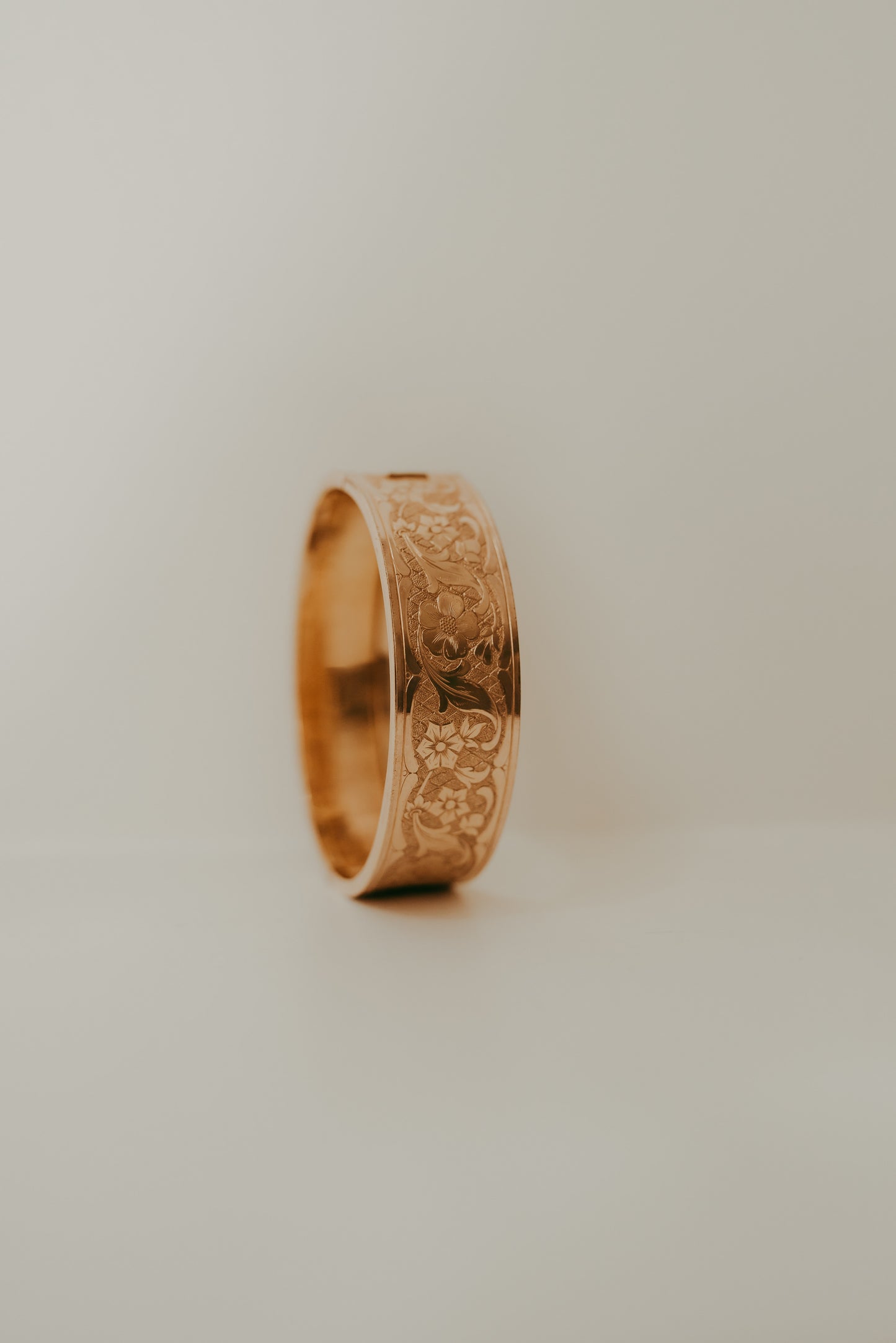 My Darling Juliet | French Victorian Rose-Gold Filled Floral Bracelet