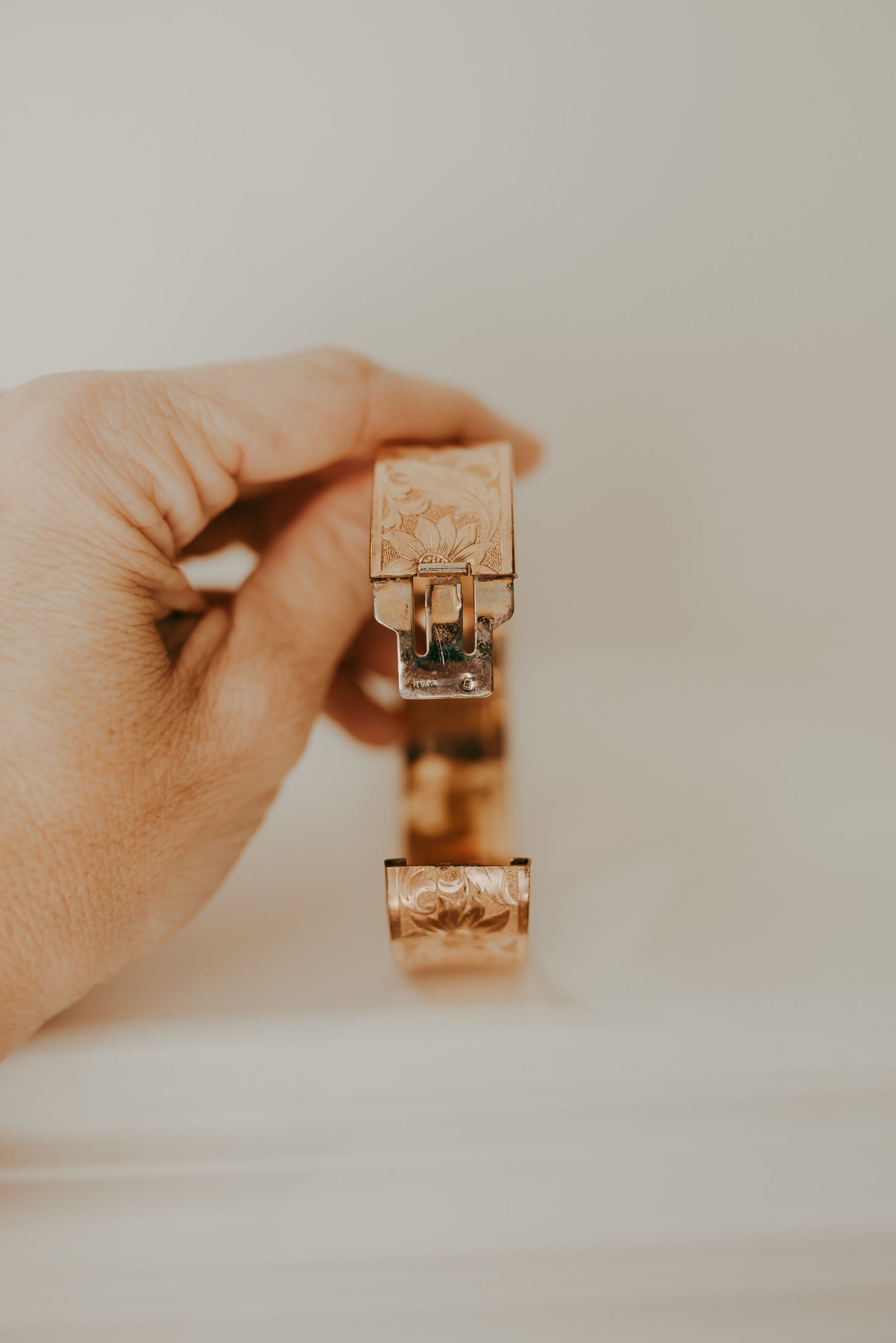 My Darling Juliet | French Victorian Rosy Gold-Filled Bracelet