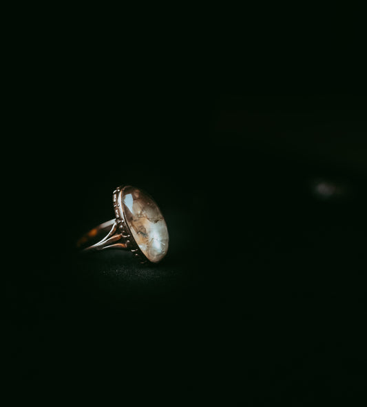 My Darling Juliet | Antique Rutilated Quartz Ring
