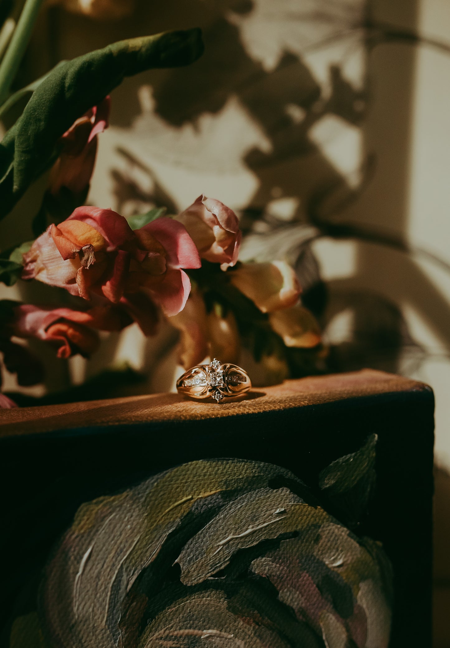 My Darling Juliet | Vintage 1980s-1990s 14K Yellow Gold Princess-Cut Diamond Ring