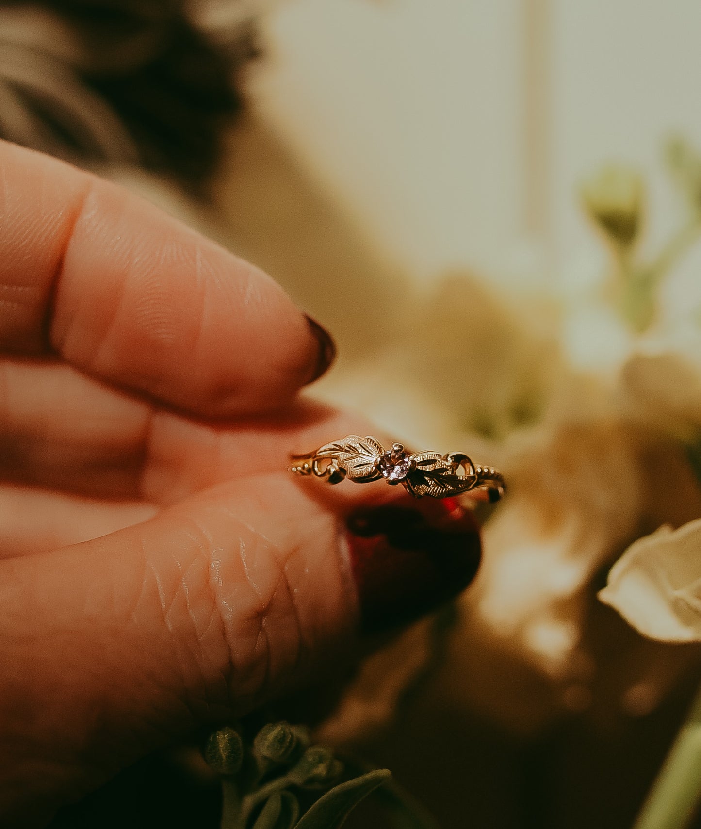 My Darling Juliet | Vintage Black Hills Gold Amethyst Ring